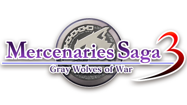 Mercenaries Saga 3 -Gray Wolves of War- Logo
