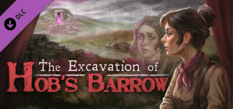 The Excavation of Hob's Barrow - Art Book cover art