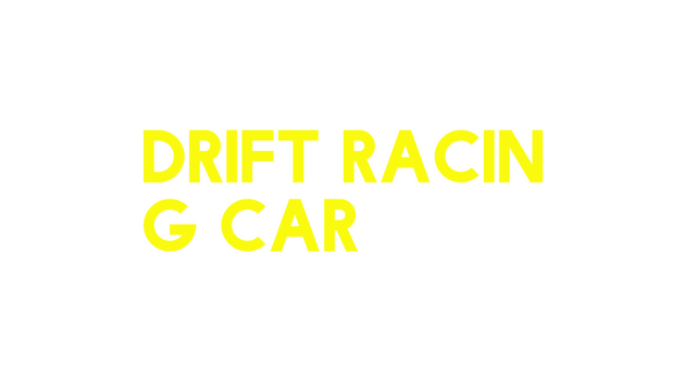 Drift racing car Logo