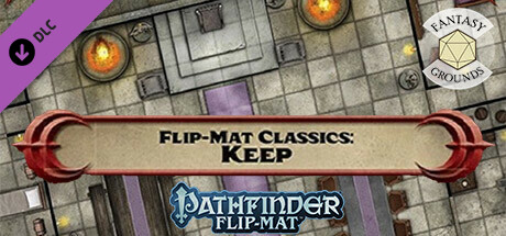 Fantasy Grounds - Pathfinder RPG - GameMastery Flip-Mat - Classic Keep cover art
