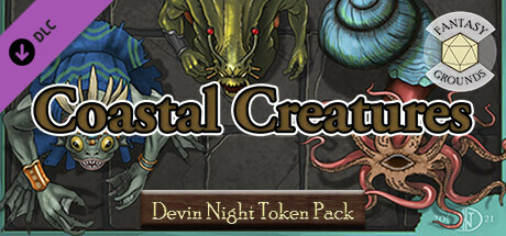 Fantasy Grounds - Devin Night Token Pack 161: Coastal Creatures cover art