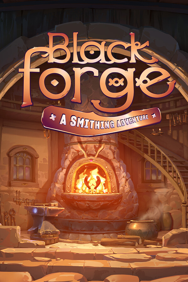 Steam portrait for BlackForge: A Smithing Adventure.