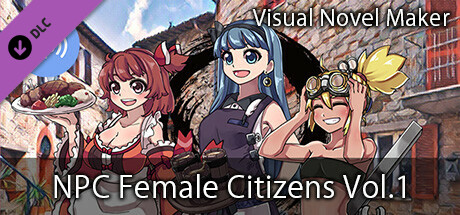 Visual Novel Maker - NPC Female Citizens Vol.1 cover art