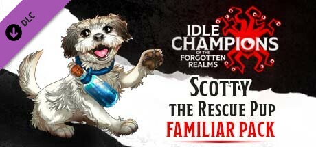 Idle Champions - Scotty the Rescue Pup Familiar Pack cover art