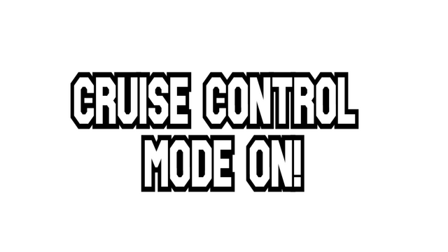 Cruise Control Mode On! Logo