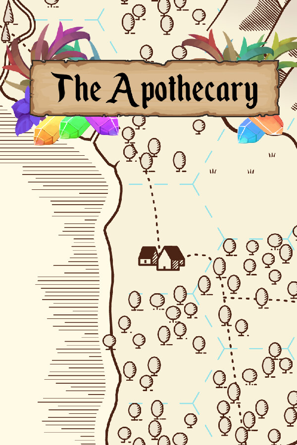 Steam portrait for The Apothecary.