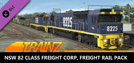 Trainz 2022 DLC - NSW 82 Class Freight Corp, Freight Rail Pack cover art