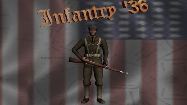 Скриншот из Hearts of Iron III: US Infantry Sprite Pack