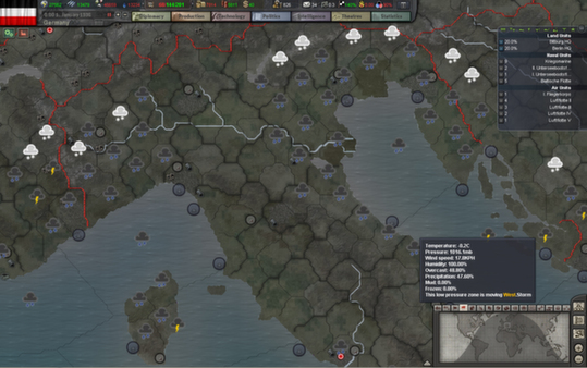 Скриншот из Hearts of Iron III: Sounds of Conflict