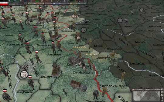 Скриншот из Hearts of Iron III: Sounds of Conflict