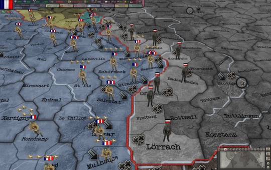 Скриншот из Hearts of Iron III: Sounds of Conflict