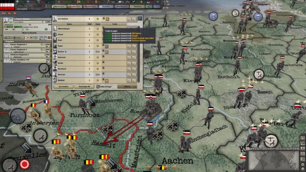 Скриншот из Hearts of Iron III: Their Finest Hour