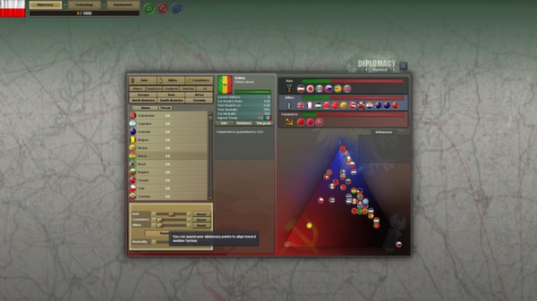 Скриншот из Hearts of Iron III: Their Finest Hour