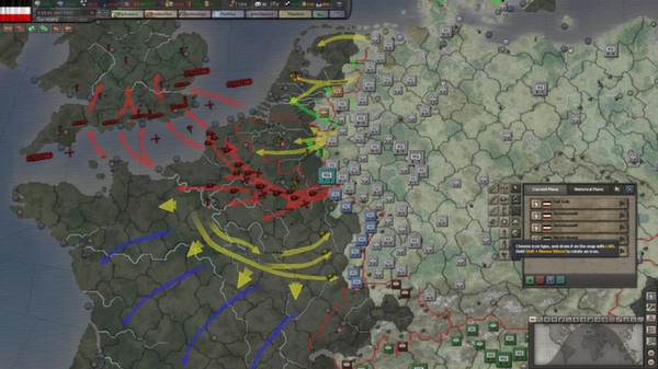 Скриншот из Hearts of Iron III: Their Finest Hour