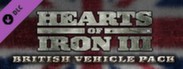 Hearts of Iron III: British Vehicle Pack