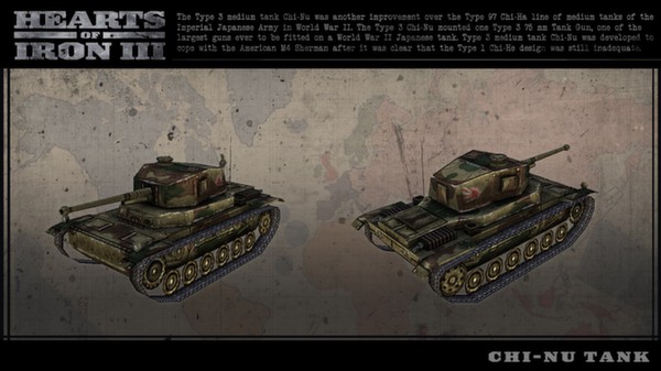 Скриншот из Hearts of Iron III: Japanese Vehicle Pack