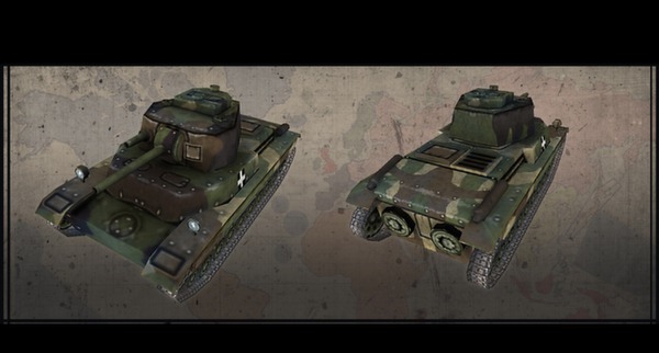 Скриншот из Hearts of Iron III: Axis Minors Vehicle Pack