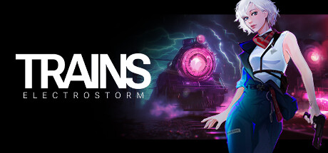 TRAINS: Through electric storms cover art