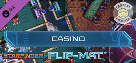 Fantasy Grounds - Starfinder RPG - Flip-Mat - Casino cover art