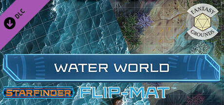 Fantasy Grounds - Starfinder RPG - Flip-Mat - Water World cover art