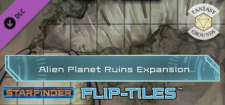 Fantasy Grounds - Starfinder RPG - Flip-Tiles - Alien Planet Ruins Expansion cover art