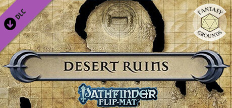 Fantasy Grounds - Pathfinder RPG - Pathfinder Flip-Mat - Desert Ruins cover art