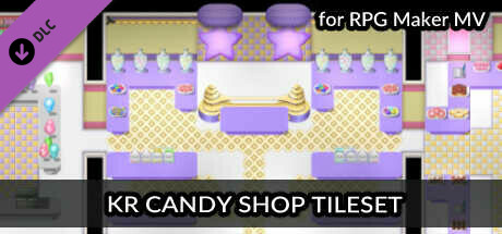 RPG Maker MV - KR Candy Shop Tileset cover art