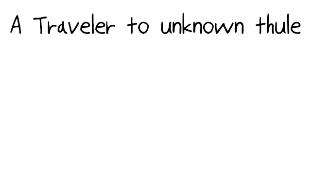 A Traveler to unknown Thule Logo
