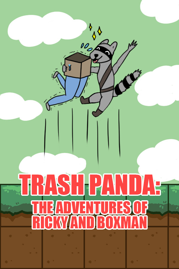Steam portrait for Trash Panda: The Adventures of Ricky and Boxman.