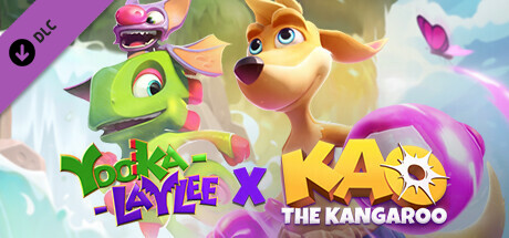 Kao the Kangaroo x Yooka-Laylee cover art