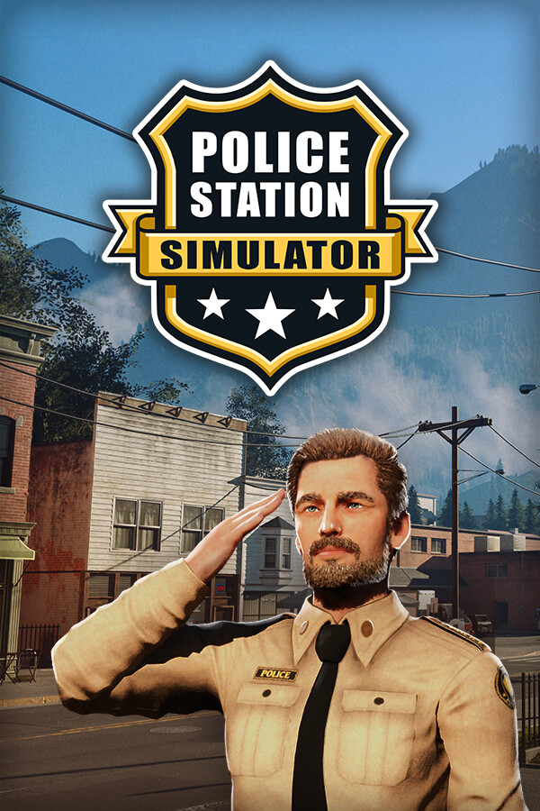 Steam portrait for Police Station Simulator.