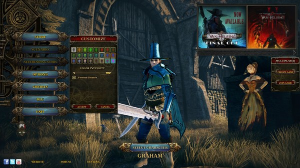 Скриншот из Van Helsing: Veteran Multiplayer Skin