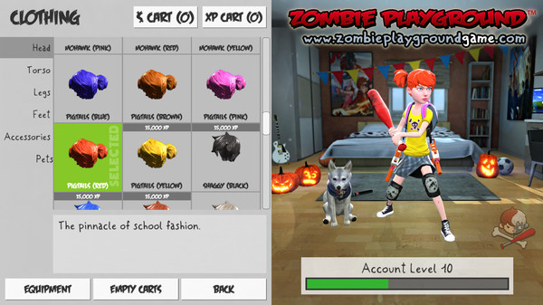 Zombie Playground requirements