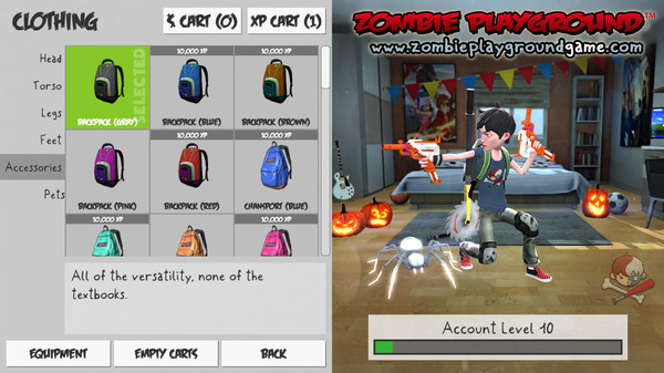Zombie Playground™for windows and Linux 1