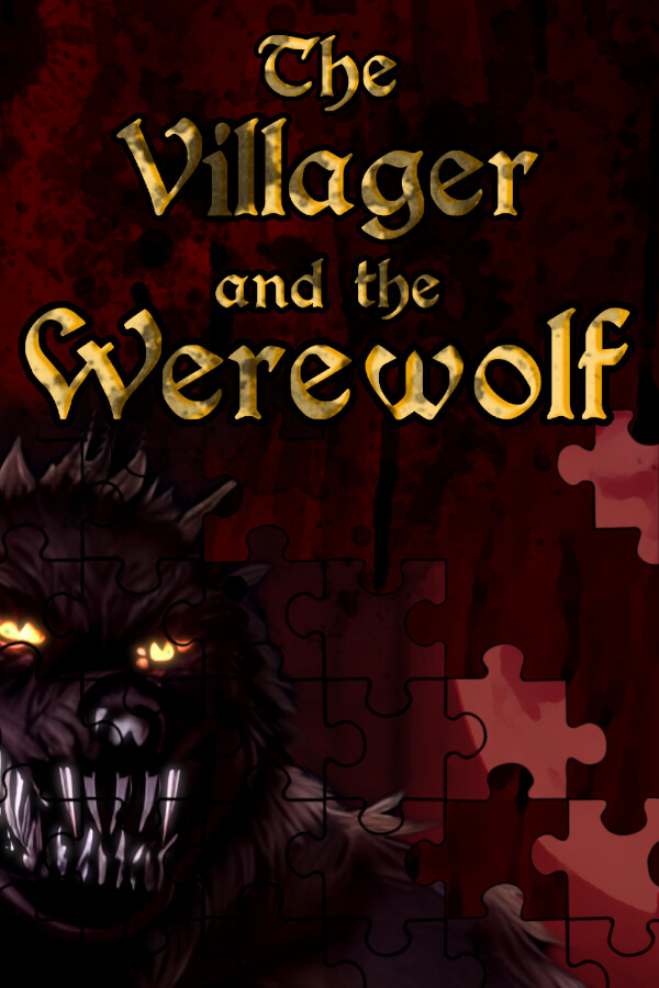 Steam portrait for The Villager and the Werewolf - A jigsaw puzzle tale.