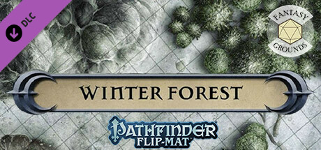 Fantasy Grounds - Pathfinder RPG - Pathfinder Flip-Mat - Winter Forest cover art