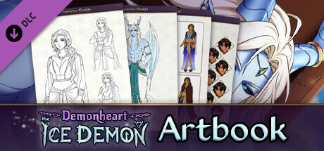 Demonheart: The Ice Demon - Artbook cover art