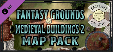 Fantasy Grounds - FG Medieval Buildings 2 Map Pack cover art