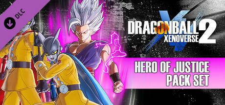 DRAGON BALL XENOVERSE 2 - HERO OF JUSTICE Pack Set cover art