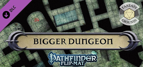 Fantasy Grounds - Pathfinder RPG - Pathfinder Flip-Mat - Bigger Dungeon cover art