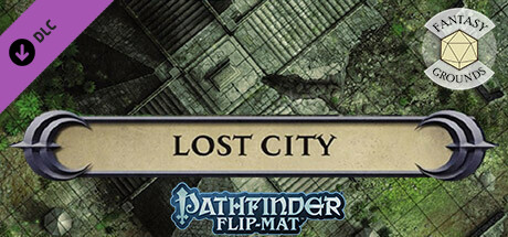 Fantasy Grounds - Pathfinder RPG - Pathfinder Flip-Mat - Lost City cover art