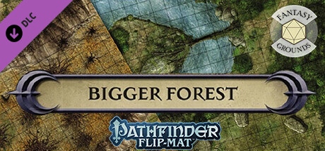 Fantasy Grounds - Pathfinder RPG - Pathfinder Flip-Mat - Bigger Forest cover art