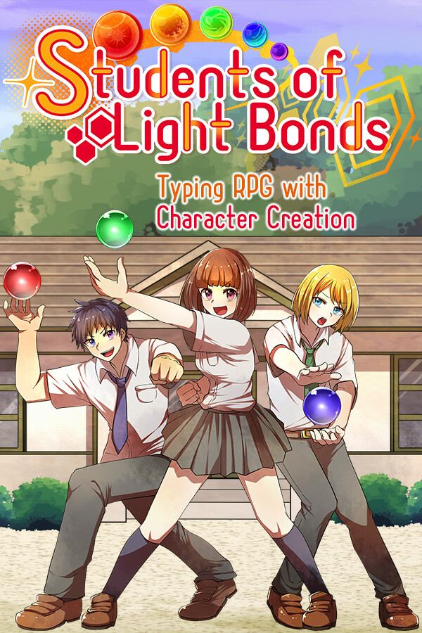 Students of Light Bonds - Typing RPG with Character Creation - for steam