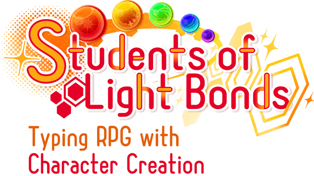 Students of Light Bonds - Typing RPG with Character Creation - Logo