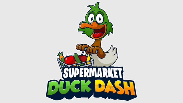 Supermarket Duck Dash Logo