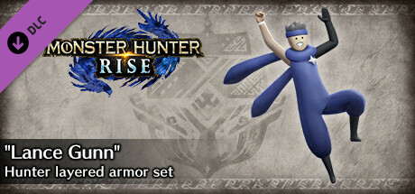 Monster Hunter Rise - "Lance Gunn" Hunter layered armor set cover art