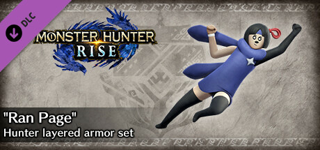 Monster Hunter Rise - "Ran Page" Hunter layered armor set cover art