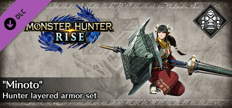 Monster Hunter Rise - "Minoto" Hunter layered armor set cover art