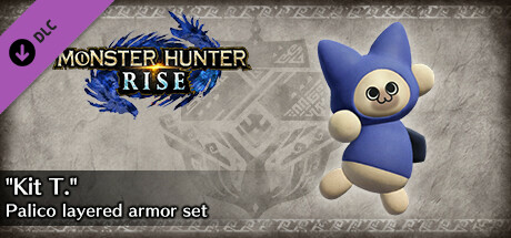 Monster Hunter Rise - "Kit T." Palico layered armor set cover art