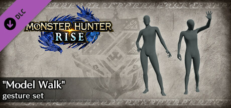 Monster Hunter Rise - "Model Walk" gesture set cover art